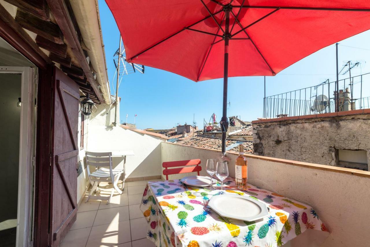 Apartamento Apt Terrasse Centre Historique Grasse Exterior foto